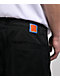 Empyre School Black Ultra Wide Skate Pleated Chino Pants - Thumbnail image 4 of 5