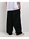 Empyre School Black Ultra Wide Skate Pleated Chino Pants - Thumbnail image 2 of 5