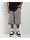 Empyre Scramble Grey Wash Ultra Loose Denim Skate Shorts - Thumbnail image 1 of 4