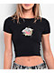 Empyre Serina Skull Black Crop T-Shirt - Thumbnail image 2 of 3