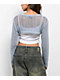 Empyre Shan Light Blue Shrug Sweater - Thumbnail image 2 of 4