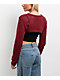 Empyre Shan Red Shrug Sweater - Thumbnail image 2 of 4