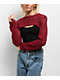 Empyre Shan Red Shrug Sweater - Thumbnail image 1 of 4