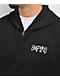 Empyre Shin Splints Black Ribbed Zip Hoodie - Thumbnail image 3 of 6