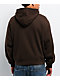 Empyre Shin Splints Brown Zip Hoodie - Thumbnail image 2 of 4