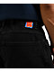Empyre Shmutz Ultra Wide Black Denim Skate Shorts - Thumbnail image 7 of 11