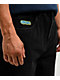 Empyre Shmutz Ultra Wide Black Denim Skate Shorts - Thumbnail image 6 of 11