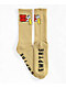 Empyre Skate 3 Pack Tan Crew Socks - Thumbnail image 2 of 2