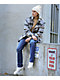 Empyre Skeletor Pally Blue Denim Skinny Jeans
