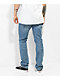 Empyre Skeletor Wreckage Light Blue Denim Skinny Jeans