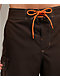 Empyre Skull Brown Cargo Board Shorts - Thumbnail image 3 of 8