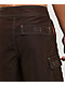 Empyre Skull Brown Cargo Board Shorts - Thumbnail image 4 of 8
