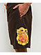 Empyre Skull Brown Cargo Board Shorts - Thumbnail image 5 of 8