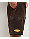 Empyre Skull Brown Cargo Board Shorts - Thumbnail image 6 of 8
