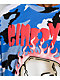 Empyre Skull Loose Screw Blue & White 2fer Long Sleeve T-Shirt - Thumbnail image 4 of 4