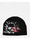 Empyre Skullz N Screwz Black & Grey Reversible Skully Beanie - Thumbnail image 1 of 2