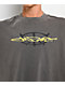 Empyre Skurf Peace Sign Grey Wash T-Shirt - Thumbnail image 2 of 3
