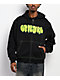 Empyre Slime Black Crop Zip Hoodie - Thumbnail image 1 of 5