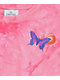 Empyre Sloane Skull Garden Pink Tie Front T-Shirt - Thumbnail image 3 of 3