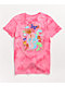 Empyre Sloane Skull Garden Pink Tie Front T-Shirt - Thumbnail image 1 of 3