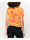 Empyre Sloane Yellow Tie Front T-Shirt - Thumbnail image 1 of 3