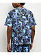 Empyre Smokeshow Skulls Blue & Black Boxy T-Shirt - Thumbnail image 2 of 7