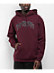 Empyre Spike Maroon Hoodie - Thumbnail image 1 of 3