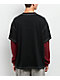 Empyre Spiked Loose Screw Black & Red 2fer Long Sleeve T-Shirt - Thumbnail image 2 of 6