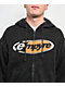 Empyre Sporty Flash Charcoal Wash Boxy Zip Hoodie - Thumbnail image 3 of 4