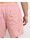 Empyre Squiggle Floater Pink & Yellow Board Shorts - Thumbnail image 4 of 7
