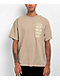 Empyre Stacked Logo Natural T-Shirt - Thumbnail image 1 of 3