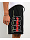 Empyre Star Black Mesh Shorts - Thumbnail image 3 of 7