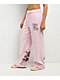 Empyre Stella Pink Wide Leg Sweatpants - Thumbnail image 4 of 7