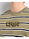 Empyre Stove Top Green Stripe Long Sleeve Knit T-Shirt - Thumbnail image 4 of 4