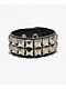 Empyre Stud Black Cuff Bracelet - Thumbnail image 1 of 2