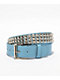 Empyre Studded Light Blue Belt - Thumbnail image 1 of 2
