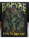 Empyre Swamp Mosh Black Wash T-Shirt - Thumbnail image 3 of 3