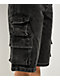 Empyre Sydney Bold Black Wash Cargo Shorts - Thumbnail image 5 of 6