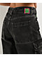 Empyre Sydney Bold Black Wash Cargo Shorts - Thumbnail image 6 of 6