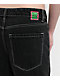 Empyre Sydney Marble Black Wash Loose Fit Denim Shorts - Thumbnail image 5 of 5
