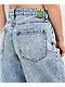 Empyre Sydney Partay Blue Light Wash Denim Shorts - Thumbnail image 5 of 7