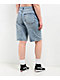 Empyre Sydney Partay Blue Light Wash Denim Shorts - Thumbnail image 7 of 7