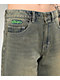 Empyre Sydney Petrol Wash Loose Fit Denim Shorts - Thumbnail image 4 of 5