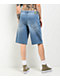 Empyre Sydney Shindig Light Blue Loose Fit Denim Shorts - Thumbnail image 2 of 4