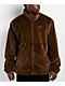 Empyre Talon Brown Faux Fur Zip Jacket - Thumbnail image 1 of 3