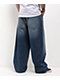 Empyre Tank Blue Wash Ultra Wide Skate Jeans - Thumbnail image 2 of 5