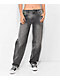 Empyre Tara Splatter Grey Low Rise Denim Skate Jeans - Thumbnail image 1 of 8