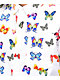Empyre Tate Flutter By White Short Sleeve Button Up Shirt - Thumbnail image 2 of 4