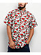 Empyre Tate Roses White & Red Button Up Shirt - Thumbnail image 1 of 3