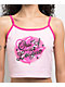 Empyre Terrie Pink Crop Tank Top - Thumbnail image 3 of 4